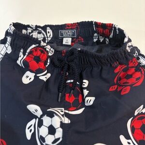 Vilebrequin Soccer Print Swim Shorts Size 6Y